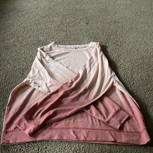 Dark and light pink large